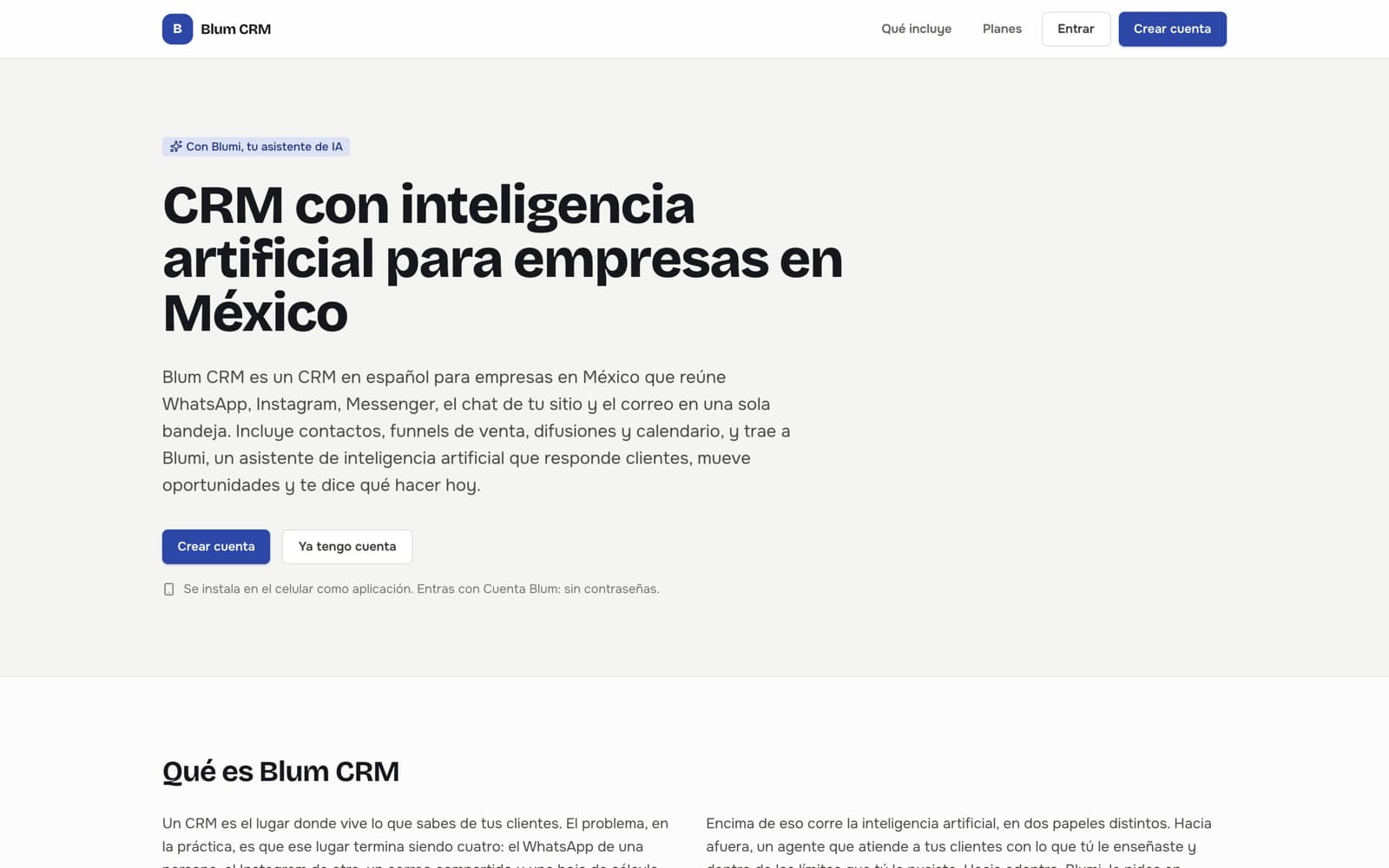 Blum CRM: blum-crm-one.vercel.app