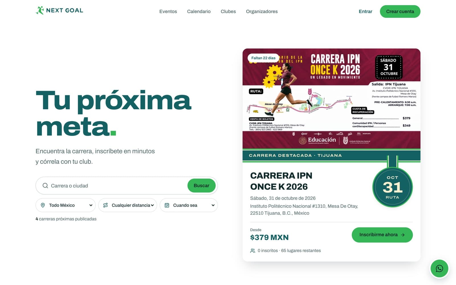NextGoal: nextgoal.mx